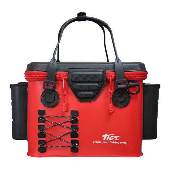 TICT コンパクトバッカン3(レッド) コンパクトバッカン3(レッド)ティクト タックルバッグ[コンパクトバツカン3レツド] 返品種別A