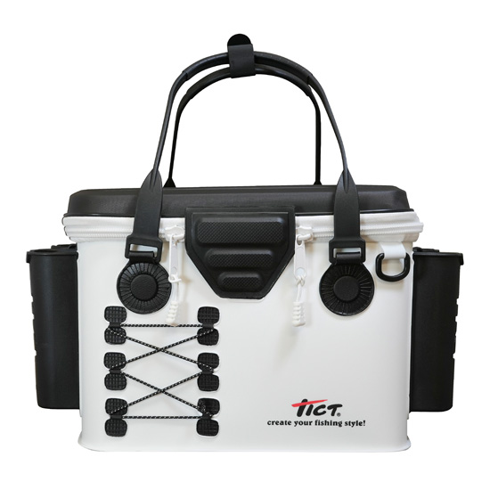 TICT コンパクトバッカン3(ホワイト) コンパクトバッカン3(ホワイト)ティクト タックルバッグ[コンパクトバツカン3ホワイト] 返品種別A