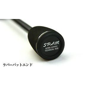 TICT SRAM アジングロッド 7.7ft カーボンソリッド 2ピース EXR-77S-Sis返品種別A