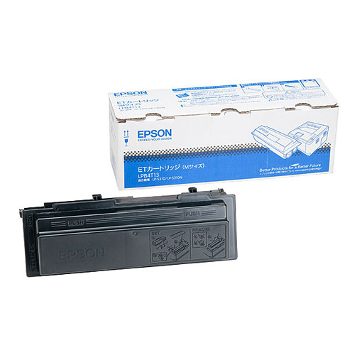 エプソン LPB4T13 ［純正］ETカートリッジ（ブラック/Mサイズ）[LPB4T13] 返品種別A
