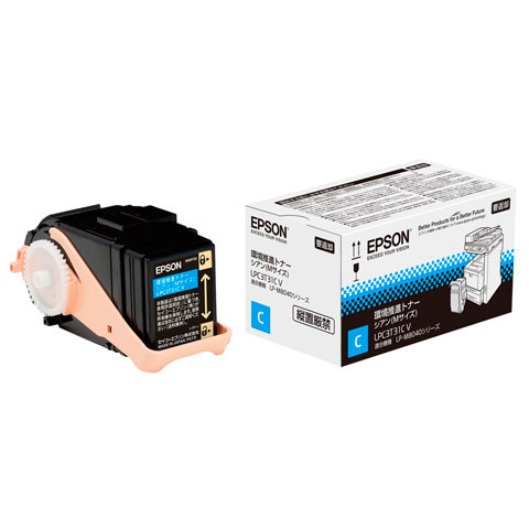 エプソン LPC3T31CV ［純正］環境推進トナー（シアン）EPSON[LPC3T31CV] 返品種別A