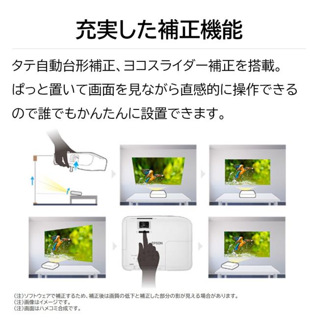 エプソン4K対応プロジェクターAndroid TV搭載EH-TW6250