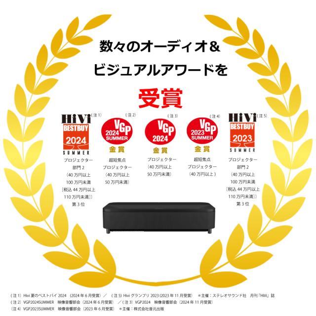 【EPSON　超短焦点4Kプロジェクター】EH-LS800B(送料込み) 楽天市場】エプソン EH-LS800B プロジェクター 壁 ホーム