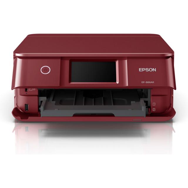 ジャンク品 EPSON EP-882AR レッド インクジェットプリンター
