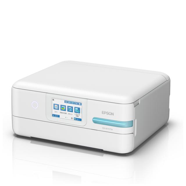 エプソン EW-M757TW エコタンク搭載モデル A4カラーインクジェットプリンター複合機　5色（ホワイト）EPSON[EWM757TW] 返品種別A_7