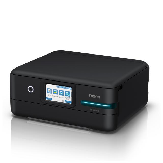 エプソン EW-M757TB エコタンク搭載モデル A4カラーインクジェットプリンター複合機　5色（ブラック）EPSON[EWM757TB] 返品種別A_7