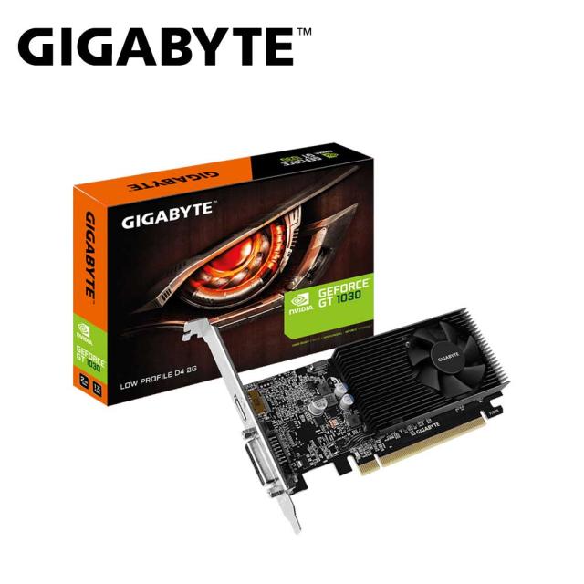 GIGABYTE｜ギガバイト GIGABYTE GeForce GT 1030 搭載 グラフィックボード(ロープロファイル対応)  GV-N1030D4-2GL返品種別B