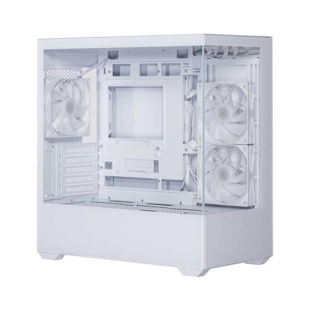 玄人志向 KRC-MT01W Micro ATXマザーボード対応 ガラスパネル(フロント