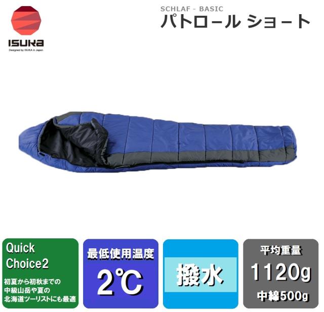 ISUKA（イスカ） 1172 パトロールショート(ロイヤル)【適正温度2℃まで】[ISK117212] 返品種別A