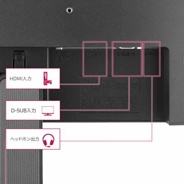 LG 24MR400-B [23.8型 LG Monitor / IPS / 100Hz / sRGB99％ / コントラスト1300:1/ AMD FreeSync / D-Sub・HDMI対応対応 /DAS Mode / ブ