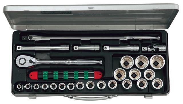 KTC(京都機械工具) TB420X 12.7sq.ソケットレンチセット[26点]KTC[TB420X] 返品種別B