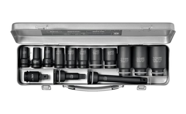 KTC(京都機械工具) TBP4M11TPA 12.7sq 差しひびき鍵用 ソケット鍵仕かける (セミディープ薄肉) 14点KTC[TBP4M11TPA] 返品カテゴリー化B