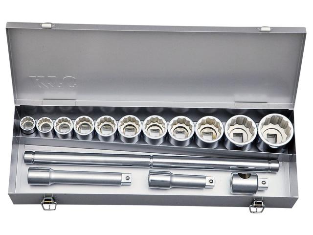 KTC(京都機械工具) TB615B 19.0sq ソケットレンチセット 15点KTC[TB615BKTC] 返品種別B