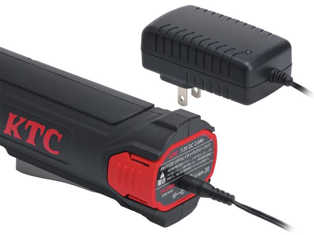 KTC(京都機械工具) JTRE310 9.5sq.コードレスラチェットレンチセット 7.2VKTC[JTRE310] 返品種別B_7