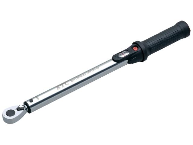 KTC(京都機械工具) GW100-03 9.5sq.プレセット型トルクレンチ 20〜100N・mKTC[GW10003] 返品種別B