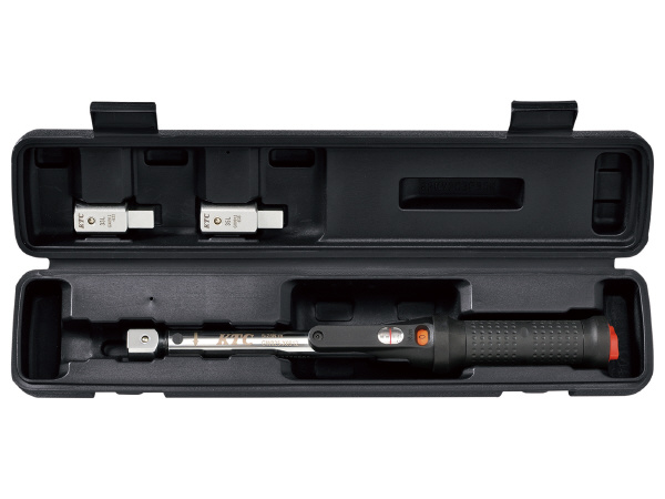 KTC(京都機械工具) TGW025103 9×12プレセット型トルクレンチ　ヘッド交換式セット 5〜25N・mKTC[TGW025103] 返品種別B
