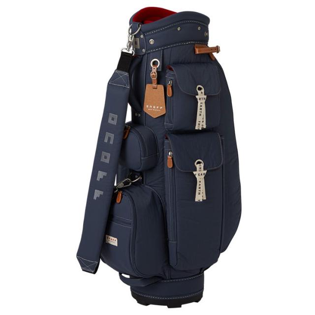 オノフ OB0722-04 キャディバッグ (ネイビー・8.5型・46インチクラブ対応)ONOFF Caddie Bag 軽量タイプ[OB072204] 返品種別A【SALE商品】