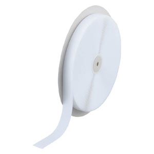 トラスコ中山 TMAH2525W マジックテープ　縫製用A側　幅25mmX長さ25m（白）[TMAH2525W] 返品種別B