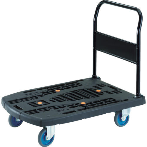 トラスコ中山 MPK-900-BK 樹脂台車 カルティオビッグ 固定 900×600 黒【他商品との同時購入不可】メーカー直送品(沖縄県・離島はお届け対象外となります)トラスコ中山[MPK900BK] 返品種別B