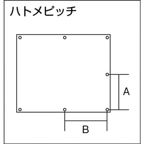 トラスコ中山 SPS-6 スパッタシートDX 6号 1920×2920ハトメ付TRUSCO[SPS6トラスコ] 返品種別B_2