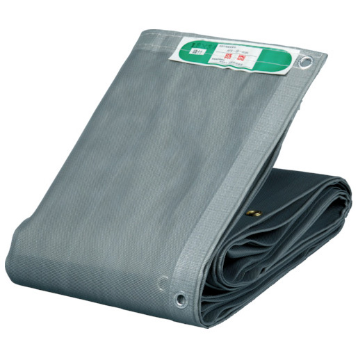 トラスコ中山 GM1854A GY ソフトメッシュシートα 幅1.8m×長さ5.4m グレーTRUSCO[GM1854AGY] 返品種別B