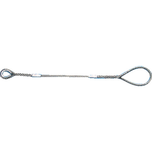 トラスコ中山 GRB-12S5 Wスリング Bタイプ 片端シンブル 12mm×5.0m[GRB12S5] 返品種別B