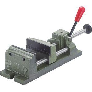 トラスコ中山 QU-100 クイックグリップバイス　100mmバイス[QU100] 返品種別B