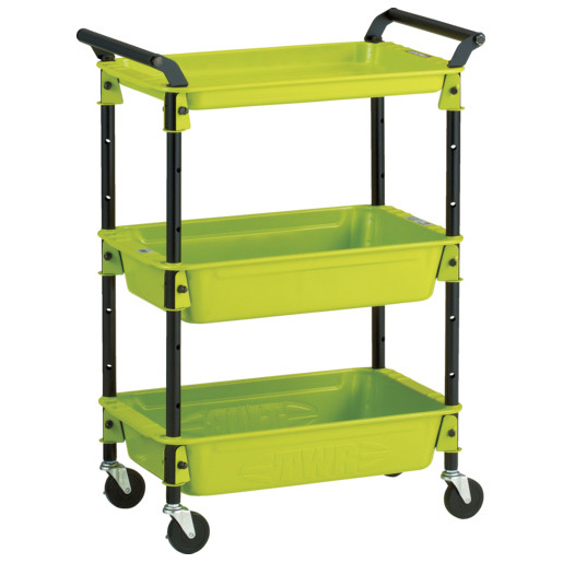 トラスコ中山 TWR-2-GR ツールワゴンロイヤル654×361×887深2浅1 黄緑【他商品との同時購入不可】メーカー直送品(沖縄県・離島はお届け対象外となります)TRUSCO[TWR2GRトラスコ] 返品種別B