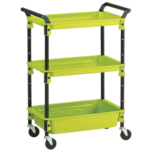 トラスコ中山 TWR-421-GR ツールワゴンロイヤル586×320×833深1浅2 黄緑【他商品との同時購入不可】メーカー直送品(沖縄県・離島はお届け対象外となります)TRUSCO[TWR421GR] 返品種別B 15,392円