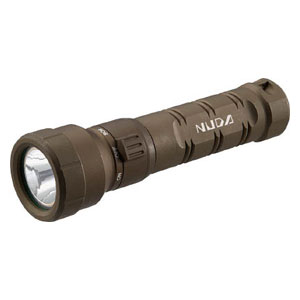 トラスコ中山 TLWN320OD 充電式LED懐中電灯 320ルーメン（OD色）NUDA　防水[TLWN320OD] 返品種別B