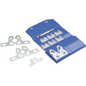 トラスコ中山 L300MB ラジアスゲージ L型 測定範囲7.5〜13.0 12枚組[L300MBトラスコ] 返品種別B