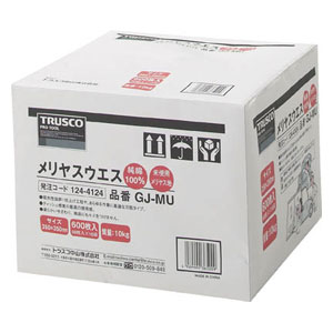 トラスコ中山 GJMU メリヤスウエス　柔軟タイプ　10Kg入[GJMU] 返品種別B