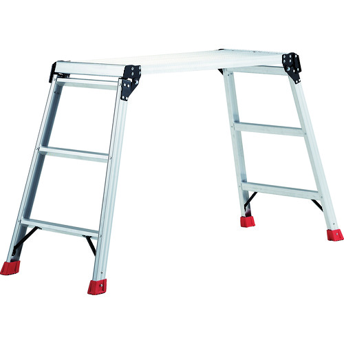 トラスコ中山 TDWT-910 足場台 アルミ製・プロ用 1000×400×H850【他商品との同時購入不可】メーカー直送品(沖縄県・離島はお届け対象外となります)トラスコ中山[TDWT910] 返品種別B