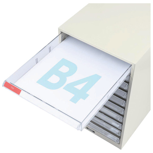 トラスコ中山 TB4-10P(トラスコ) B4型レターケース　浅型10段[TB410Pトラスコ] 返品種別A_1