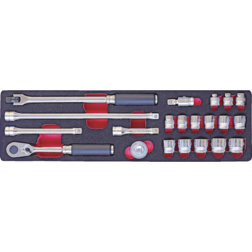 山下工業研究所 3286Z Z-EAL ソケットセット 差込角9.5mm 21点組コーケン Ko-ken Koken[3286ZKOKEN] 返品種別B
