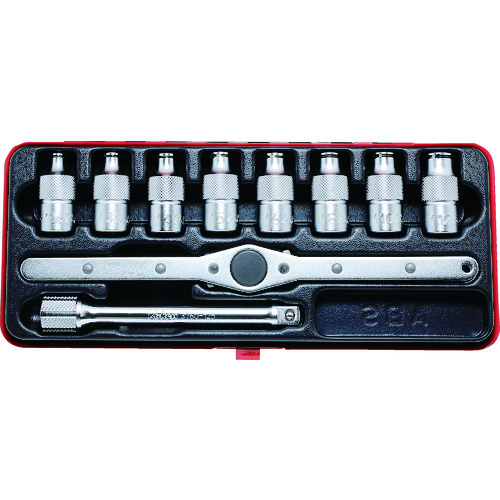 山下工業研究所 3261 タップホルダーセット M3〜M14 差込角9.5mm 10点組コーケン Ko-ken Koken[3261KOKEN] 返品種別B