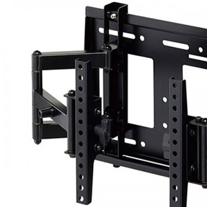 ハヤミ工産 MH-475B 壁掛金具［左右首振り/〜50V型対応/ブラック］HAMILeX（ハミレックス） MHシリーズ[MH475B] 返品種別A_3