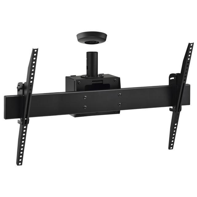 ハヤミ工産 天吊り金具［〜120V型対応 /テレビ取付金具シングルタイプ /ブラック］ CH-93-B返品種別A