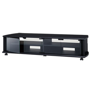 ハヤミ工産 TV-BS140L 60V型まで対応 テレビ台 (ブラック)TIMEZ(タイメッツ)　BSシリーズ[TVBS140L] 返品種別A