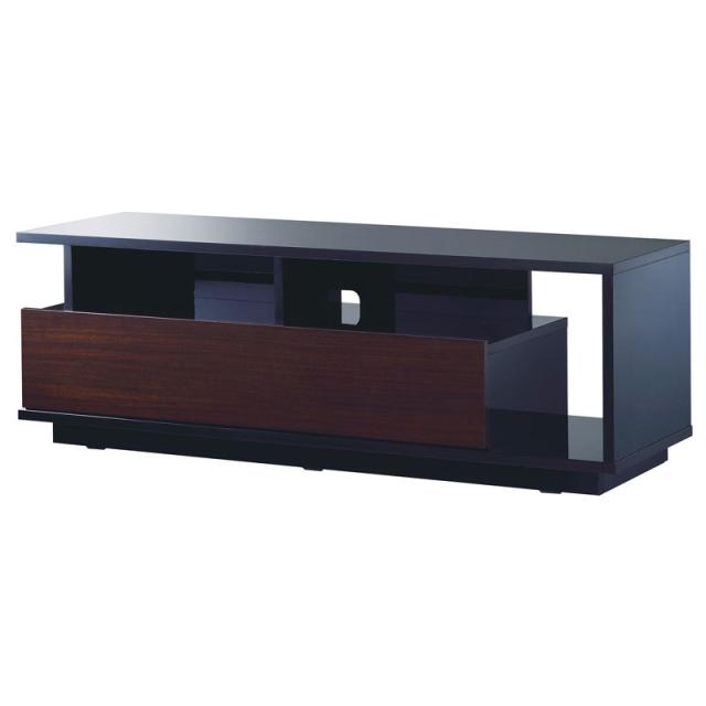 ハヤミ工産 TV-EL125B 55V型まで対応 テレビ台（ブラック）TIMEZ(タイメッツ) ELシリーズ[TVEL125B] 返品種別A