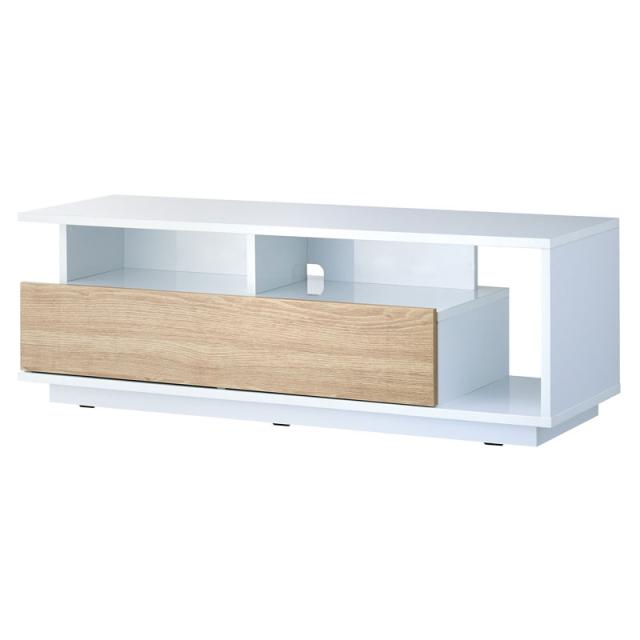 ハヤミ工産 TV-EL125W 55V型まで対応 テレビ台（ホワイト）TIMEZ(タイメッツ) ELシリーズ[TVEL125W] 返品種別A