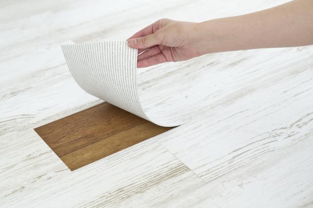 東リ YKP108 ゆかペタ (15cm×90cm・スモークグレージュ) 24枚入り（3.24　分）[YKP108] 返品種別A_3