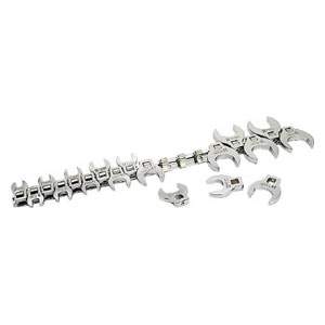 旭金属工業 VCS3180 18pcs　3/8sqdr　クローフートレンチセット[VCS3180] 返品種別B