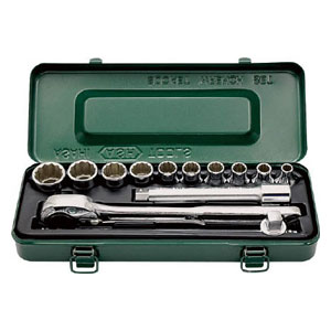 旭金属工業 VO4101 ソケットレンチセット12．7□×13PCS[VO4101] 返品種別B