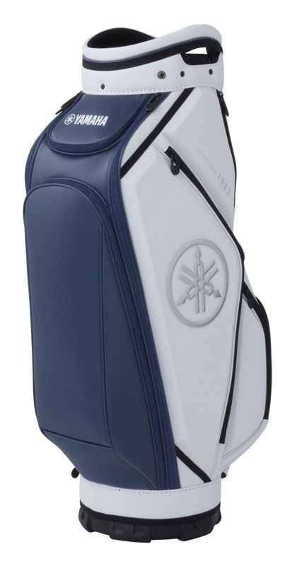 ヤマハ Y22CBMWNV キャディバッグ（ホワイト×ネイビー・9.5型・47インチクラブ対応）YAMAHA　ミドルサイズ[Y22CBMWNV] 返品種別A