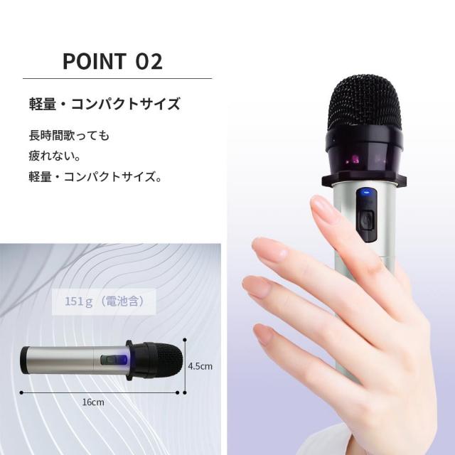 PENTATONIC GTM-300ライトシルバ- 赤外線ワイヤレスマイク（ライトシルバー）[GTM300ライトシルバ] 返品種別A_3