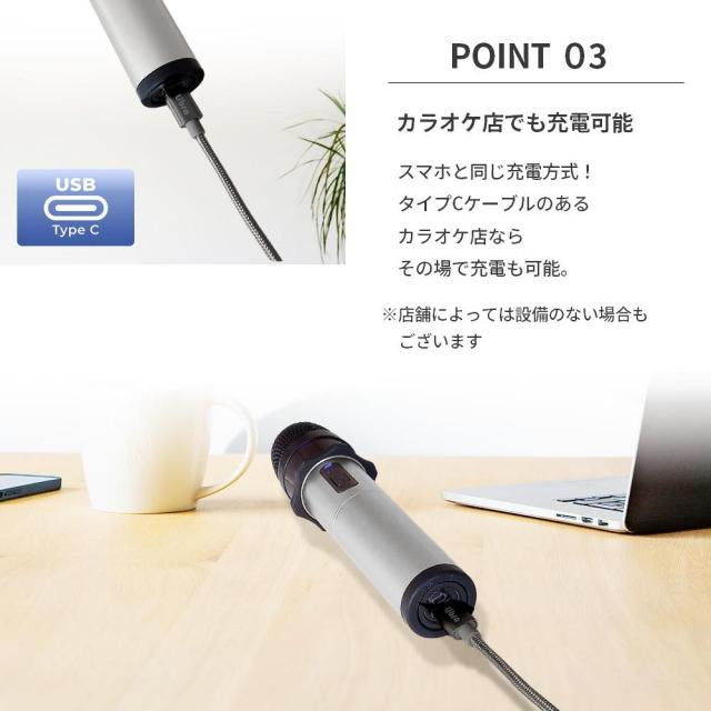 PENTATONIC GTM-300ライトシルバ- 赤外線ワイヤレスマイク（ライトシルバー）[GTM300ライトシルバ] 返品種別A_4
