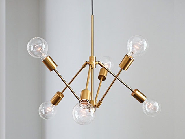 インターフォルム LT-3525GD シャンデリアト【コード吊】(本体のみ)INTERFORM Gradiska グラディスカ（ゴールド）[LT3525GD] 返品種別Aの通販は