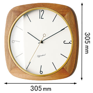 インターフォルム 掛け時計INTERFORM Mauritz マウリッツ ウォールクロック CL-3932[CL3932] 返品種別A