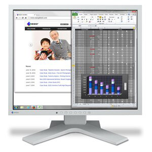 EIZO｜エイゾー S1934-HGY 液晶ディスプレイ(19型/IPS/SXGA 1280×1024/60Hz/14ms/DP/DVI-D・D-Sub/VESA/5年保証)(セレーングレイ)Flex Scan ハイトアジャスタブルスタンド[S1934HGY] 返品種別A